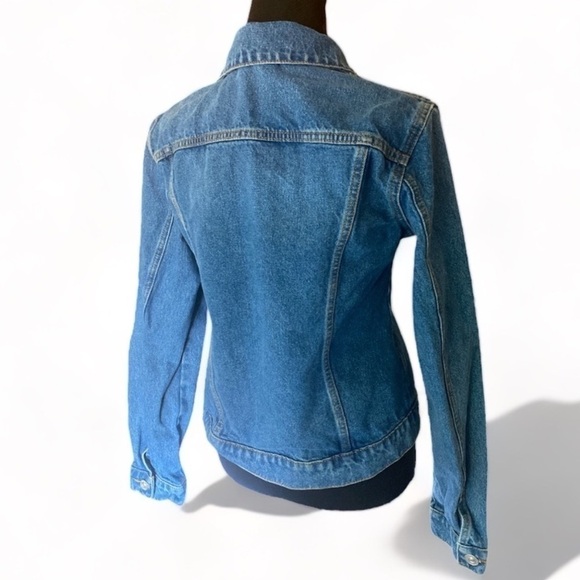 HUDSON Trucker Denim Jean Jacket Size S/M Excellent Condition Gorpcore - Picture 3 of 12